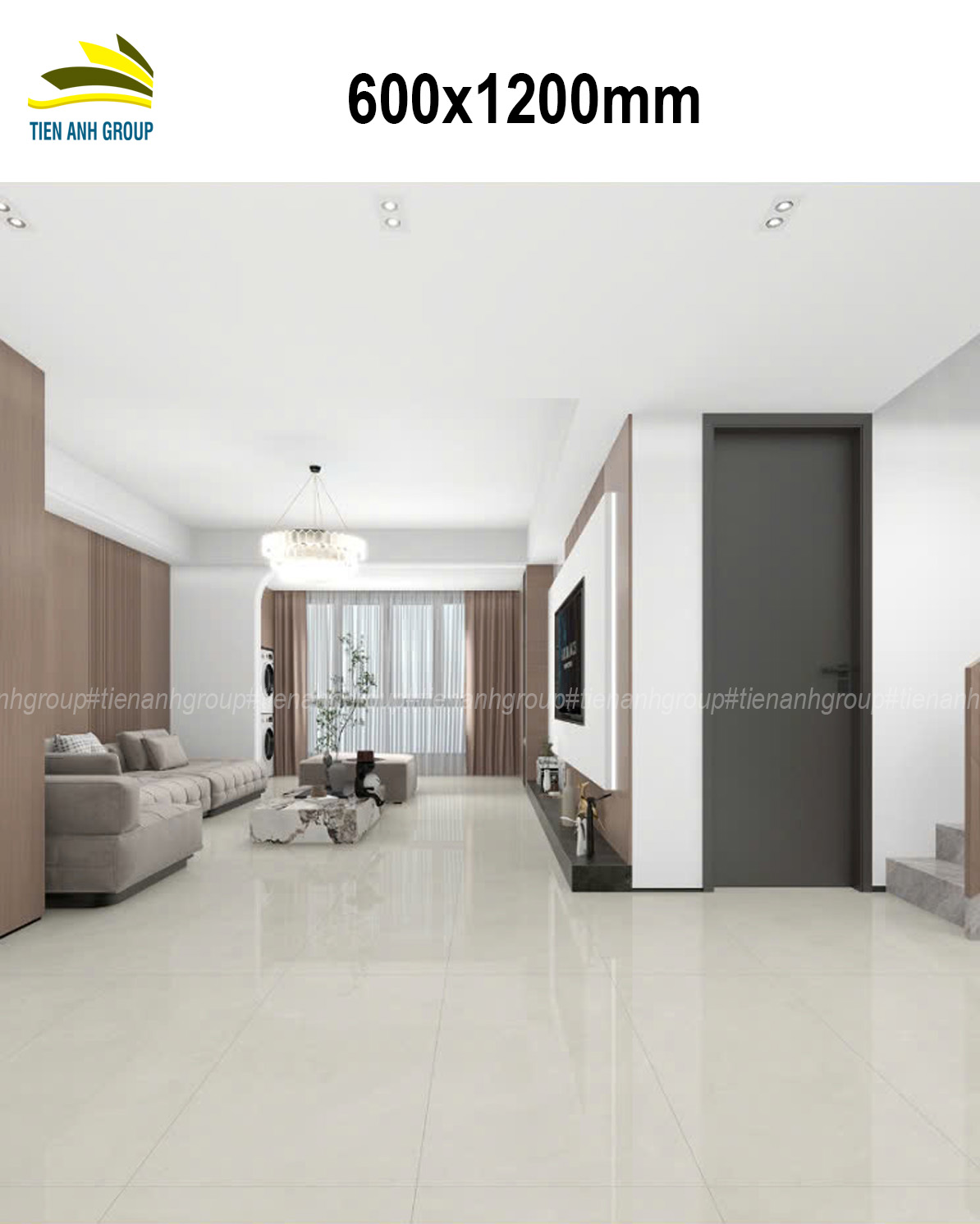 Gạch Vân Đá Marble 60x120 074