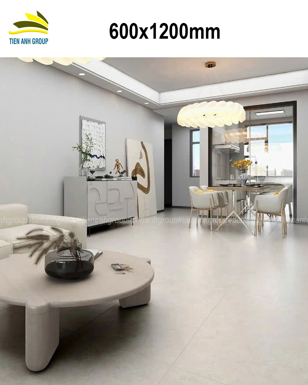 Gạch Vân Đá Marble 60x120 090