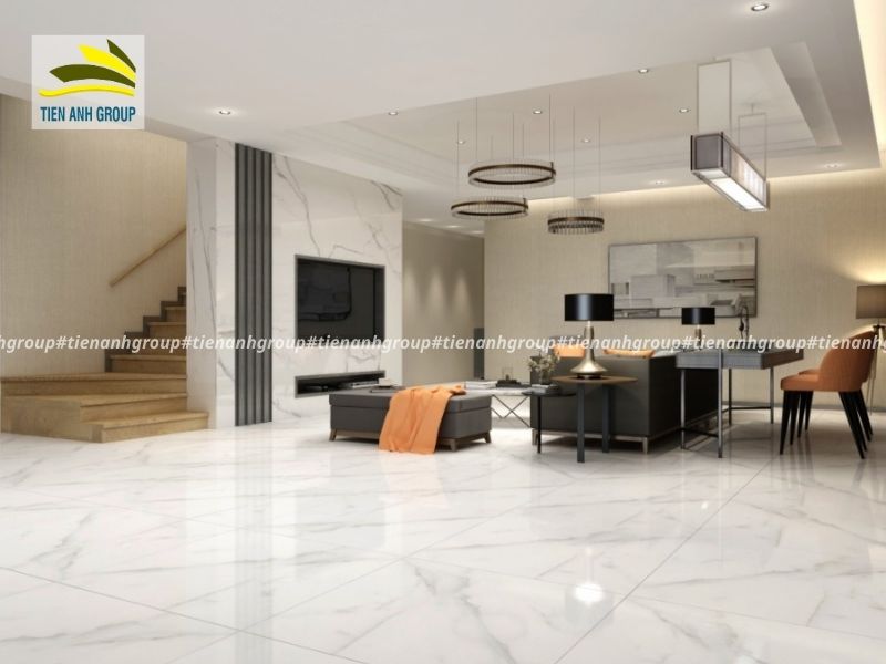 Gạch lát 80x80 Men Bóng