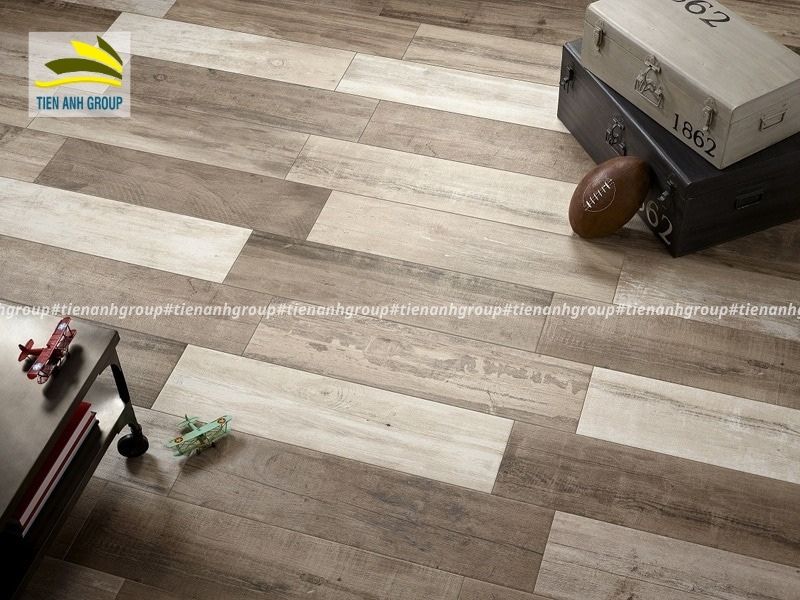 Gạch lát nền giả gỗ