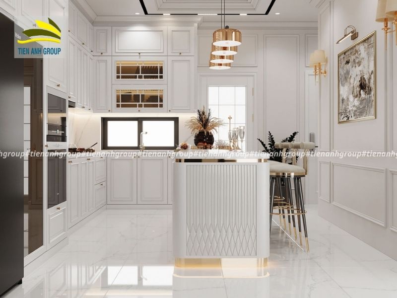 Gạch lát nhà bếp mẫu