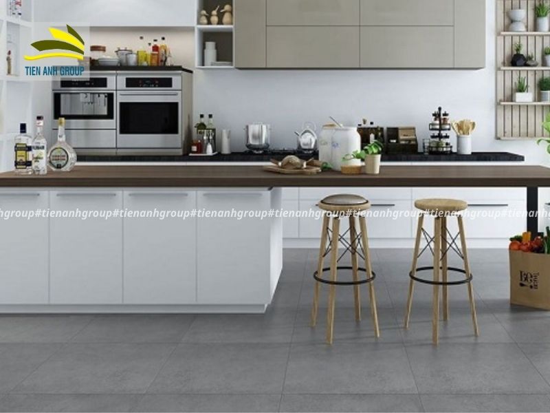 Gạch lát nhà bếp mẫu