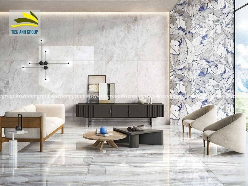 Gạch lát nền phòng khách