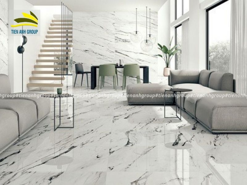 Gạch lát nền phòng khách