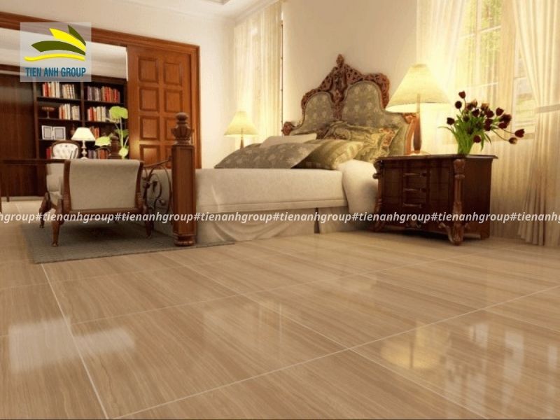 Gạch lát nền phòng ngủ
