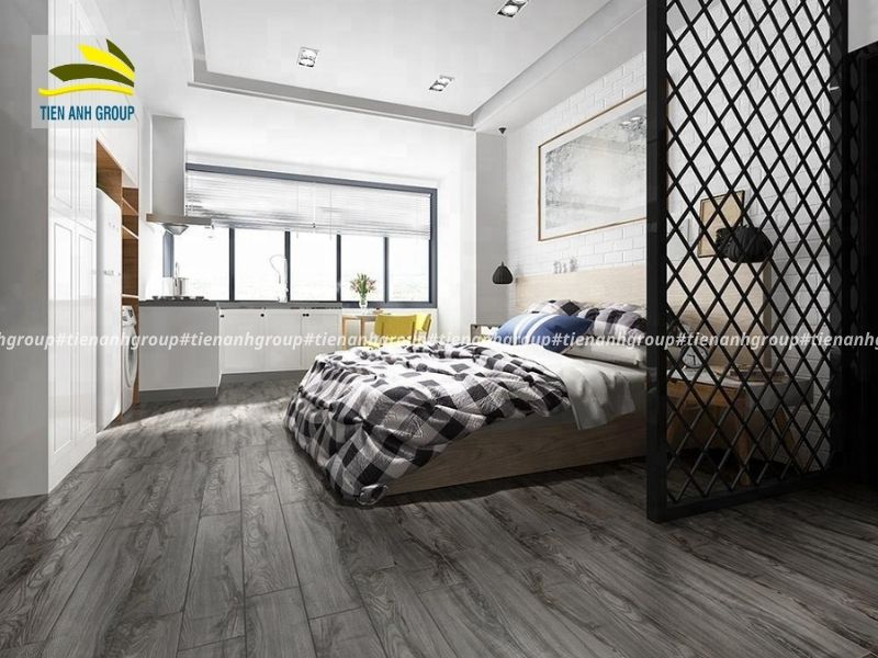 Gạch lát phòng ngủ mẫu