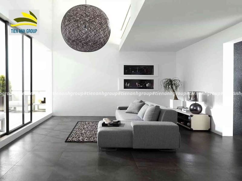 Chọn gạch lát nền cùng tông với gạch tường