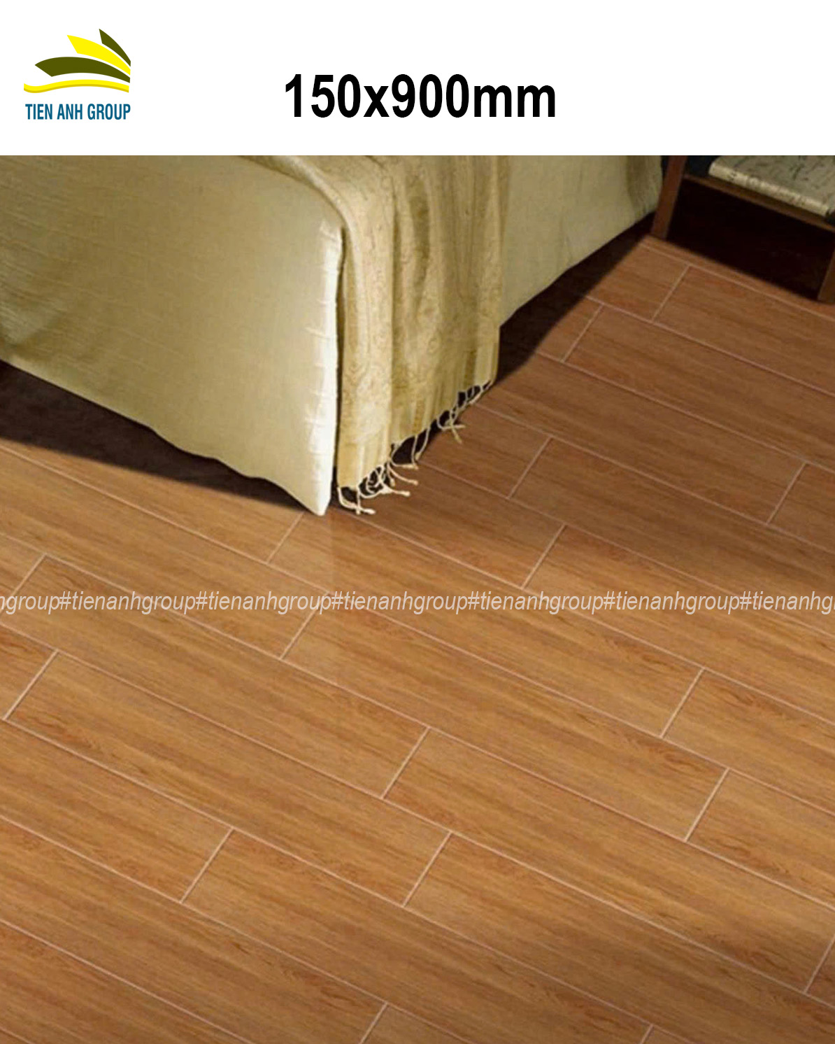 Gạch Thẻ Vân Gỗ 15x90