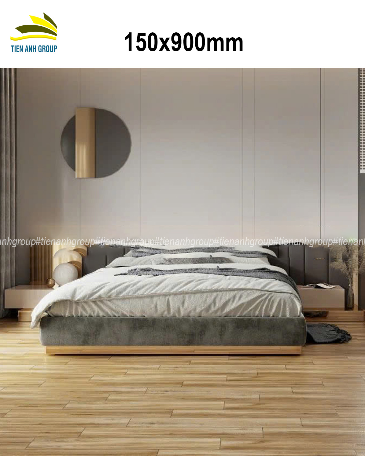 Gạch Thẻ Vân Gỗ 15x90