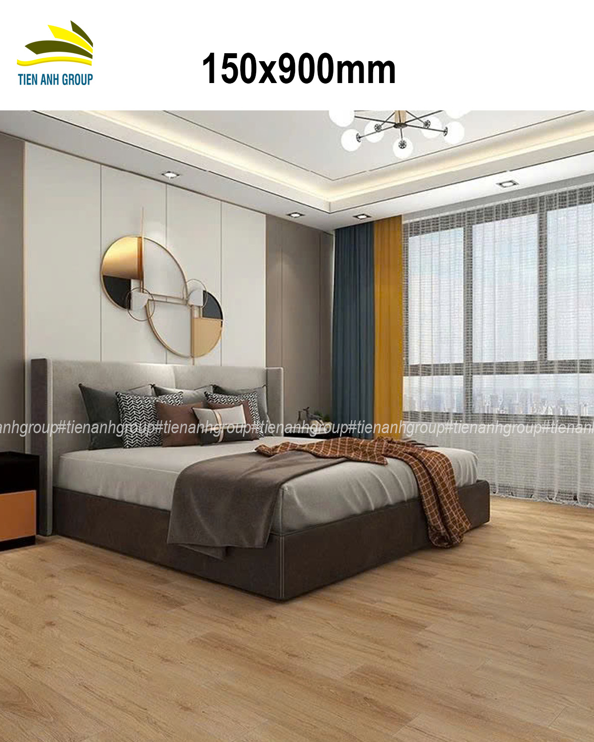 Gạch Thẻ Vân Gỗ 15x90