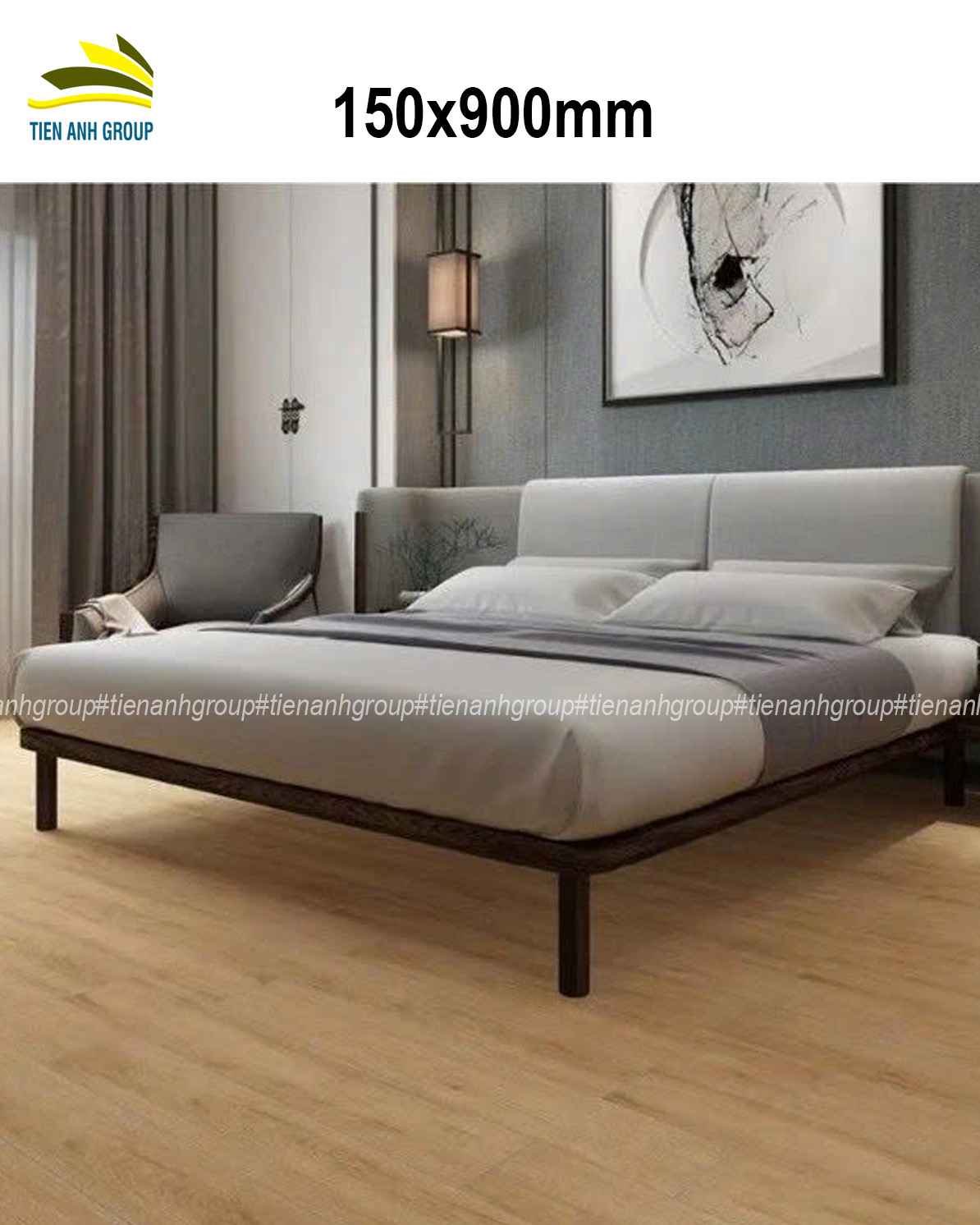 Gạch Thẻ Vân Gỗ 15x90