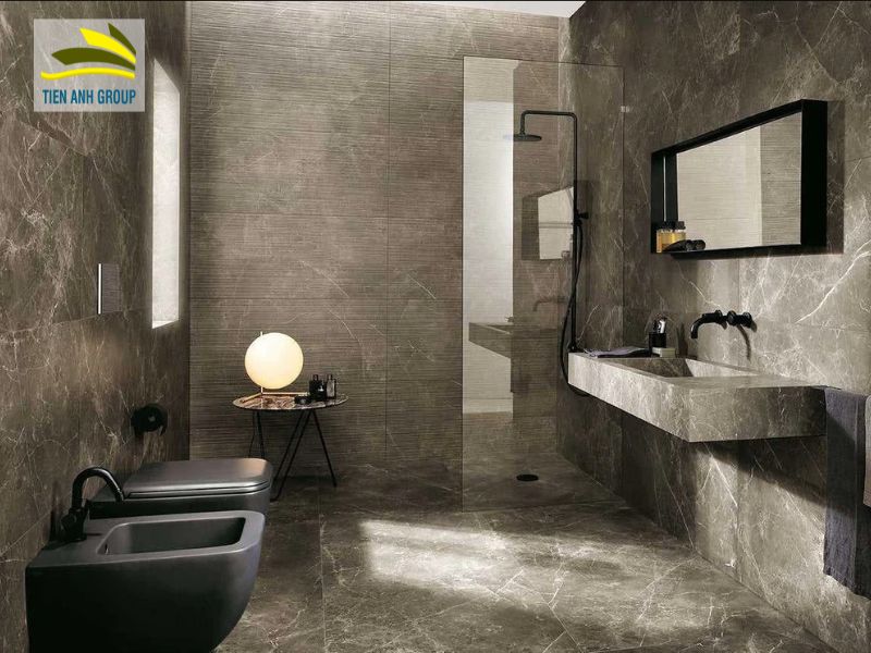 Gạch màu trung tính và pastel