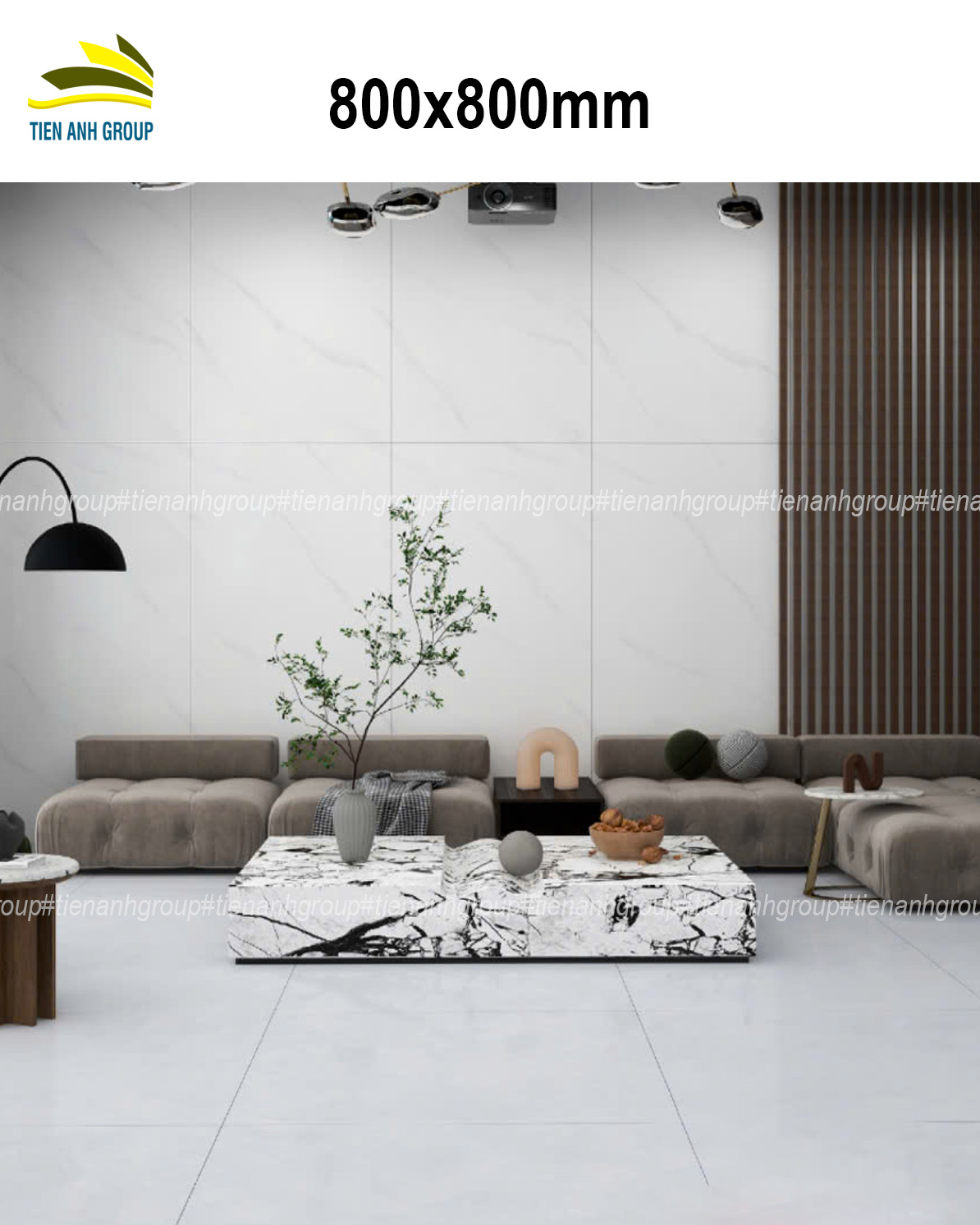 Gạch Vân Đá Marble 80x80 0145