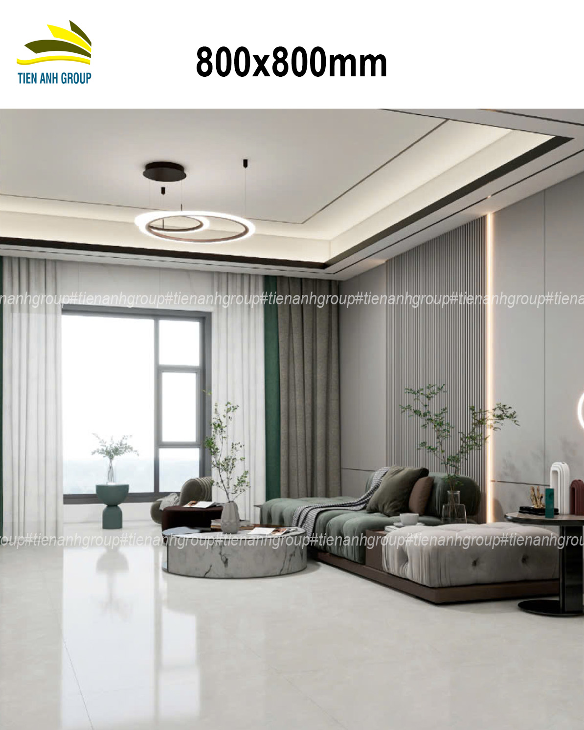 Gạch Vân Đá Marble 80x80 0189