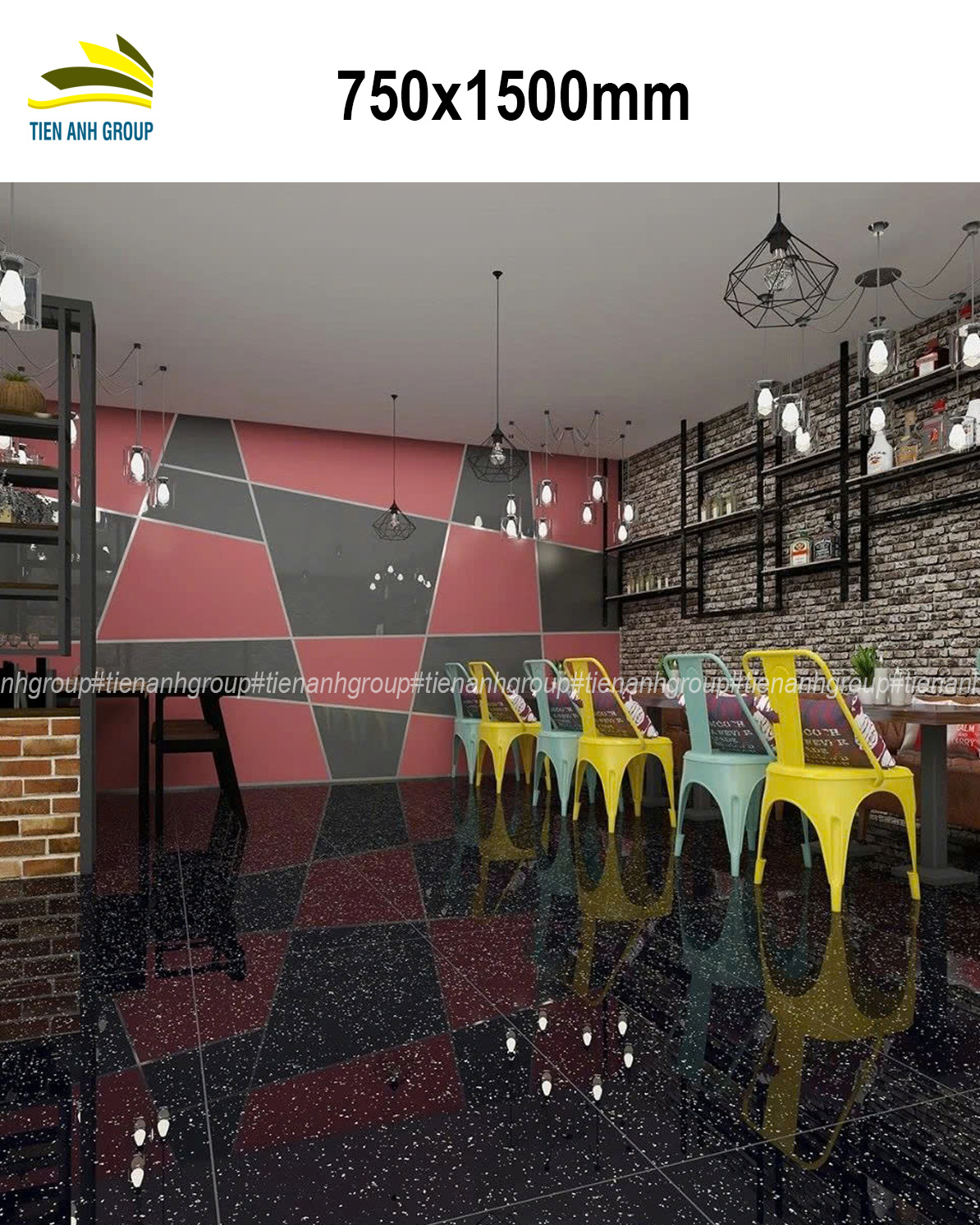 Gạch Vân Đá Marble 750×1500 0120