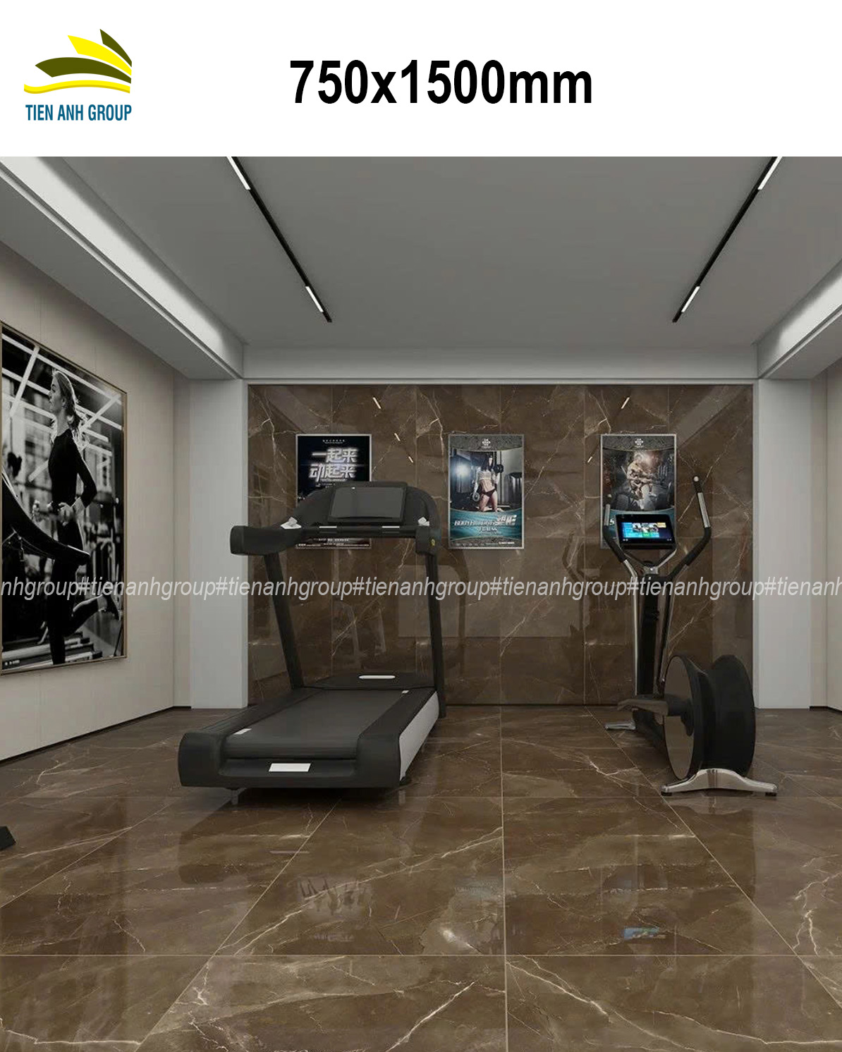 Gạch Vân Đá Marble 750×1500 130