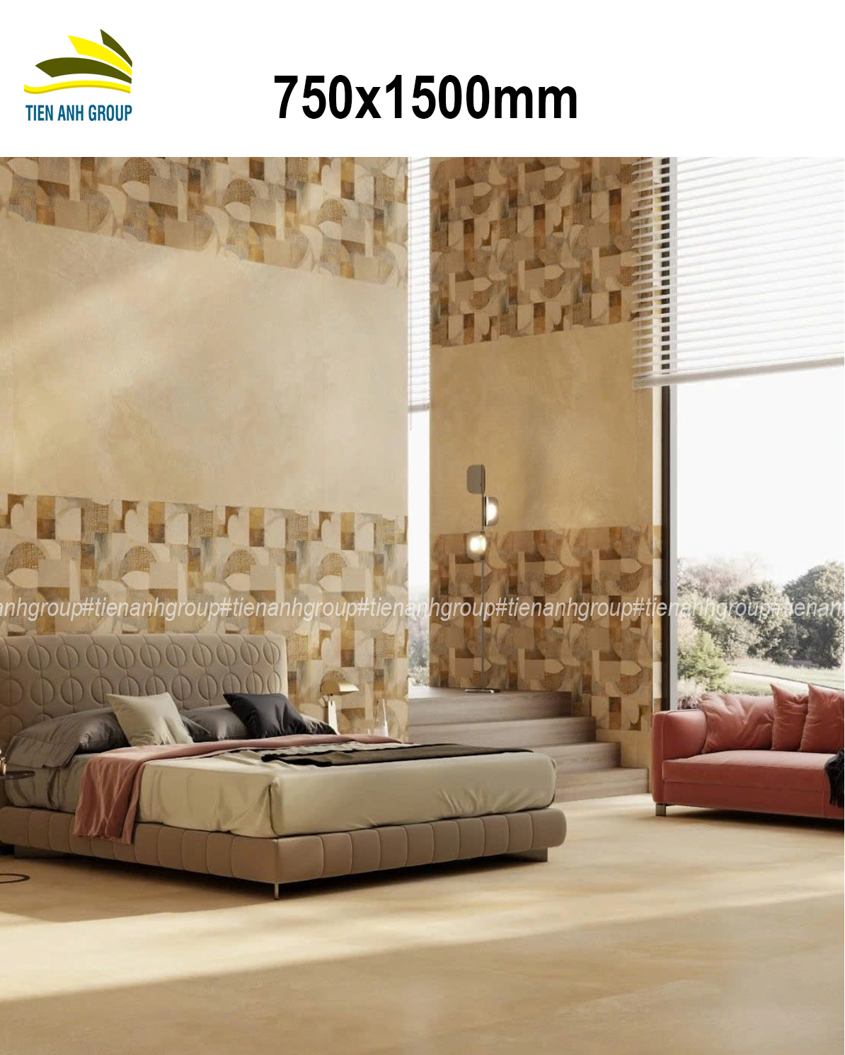 Gạch Vân Đá Marble 750×1500 084