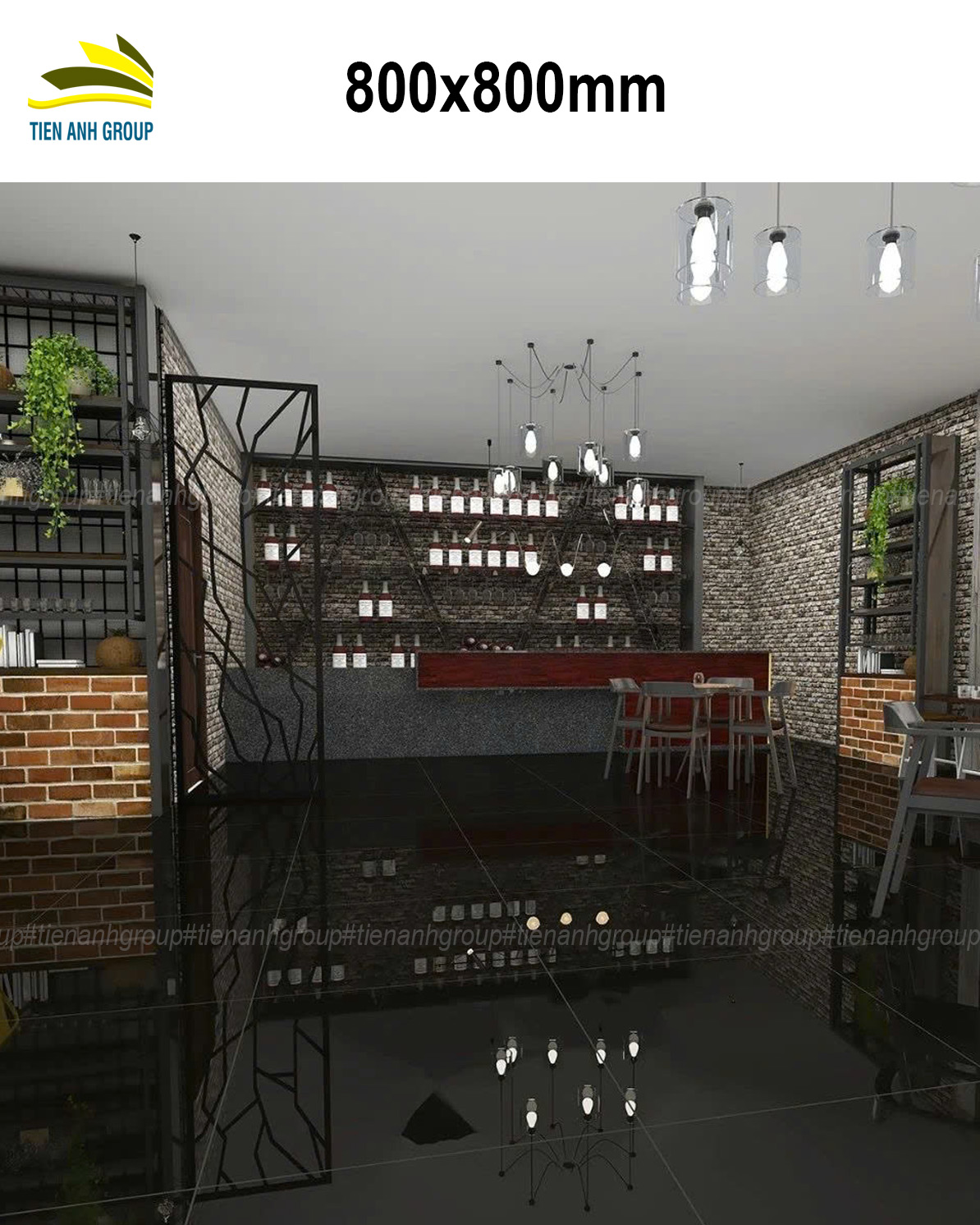 Gạch Vân Đá Marble 80x80 0229