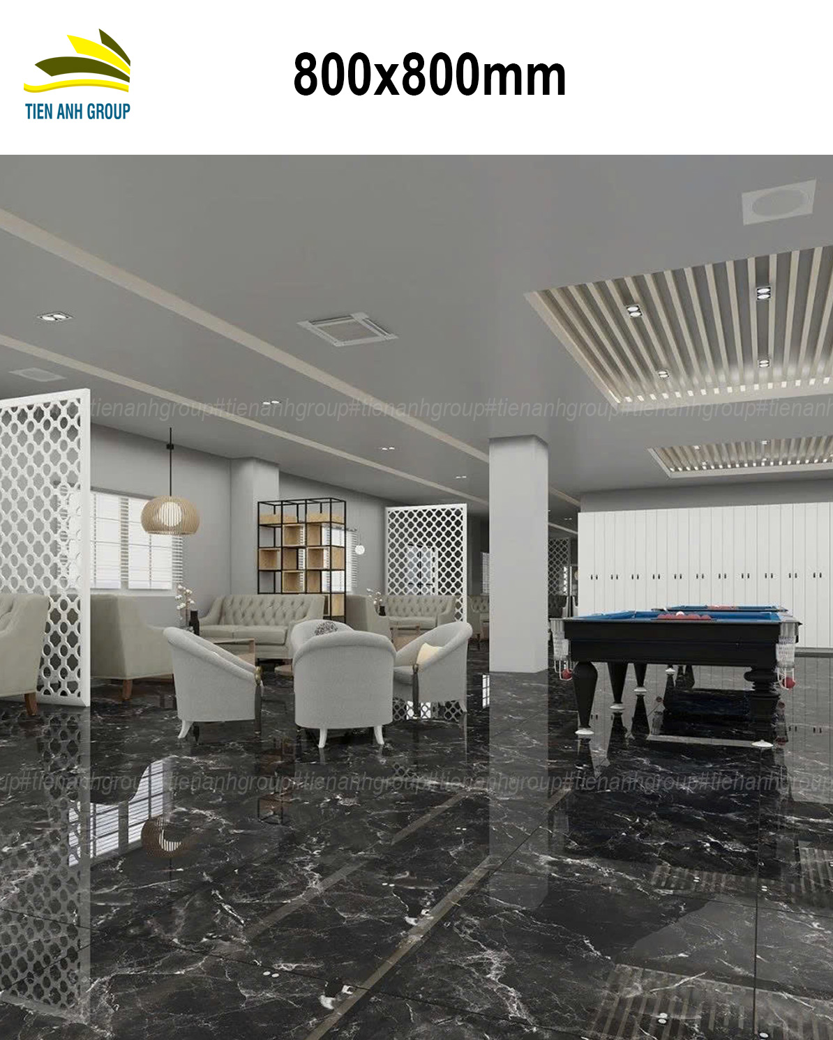 Gạch Vân Đá Marble 80x80 0202